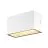 SLV Sitra M Up/Down Luce Da Parete Aluminium Bianca 14W 1880lm - 830-840 CCT | Esterni - IP65
