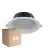 Confezione Multipack 6x Noxion Downlight LED Hera Medio Incasso Bianca 9W 900lm 80D - 827-830-840 CCT | 146mm - Ritaglio 120mm