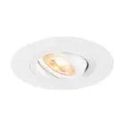 SLV New Tria 75 XL Faretti Aluminium Bianca Il Giro | Ritaglio 75mm - Adatto per 1x GU10 